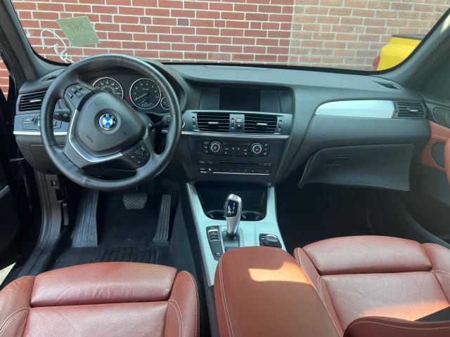 5UXWX9C50D0D04132 - 2013 BMW X3 XDRIVE28I BLACK photo 9
