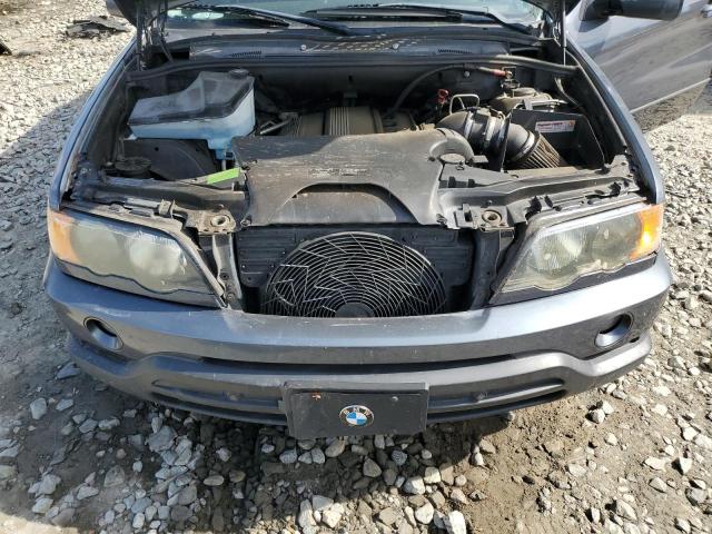 5UXFA53543LV73982 - 2003 BMW X5 3.0I BLUE photo 12