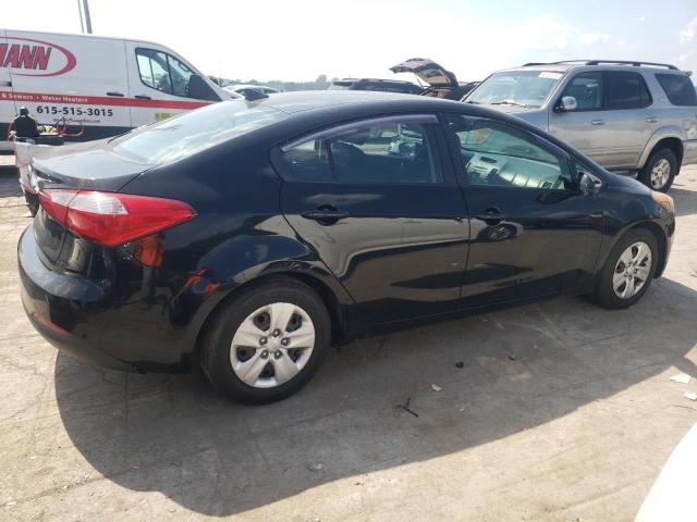 KNAFX4A66F5427613 - 2015 KIA FORTE LX BLACK photo 3