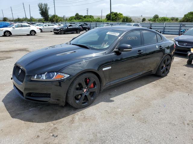 SAJWA0HP2EMU12771 - 2014 JAGUAR XF SUPERCHARGED BLACK photo 1