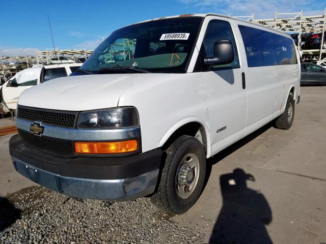 1GAHG39U161107527 - 2006 CHEVROLET EXPRESS G3500  photo 2