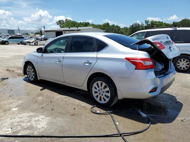 3N1AB7AP1HY331273 - 2017 NISSAN SENTRA S SILVER photo 2