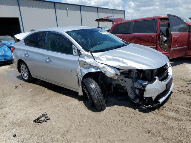 3N1AB7AP1HY331273 - 2017 NISSAN SENTRA S SILVER photo 4