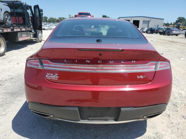 3LN6L5C90KR631659 - 2019 LINCOLN MKZ RESERVE I RED photo 6