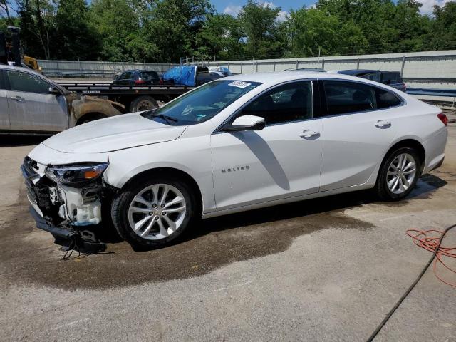 1G1ZD5ST3JF194482 - 2018 CHEVROLET MALIBU LT WHITE photo 1