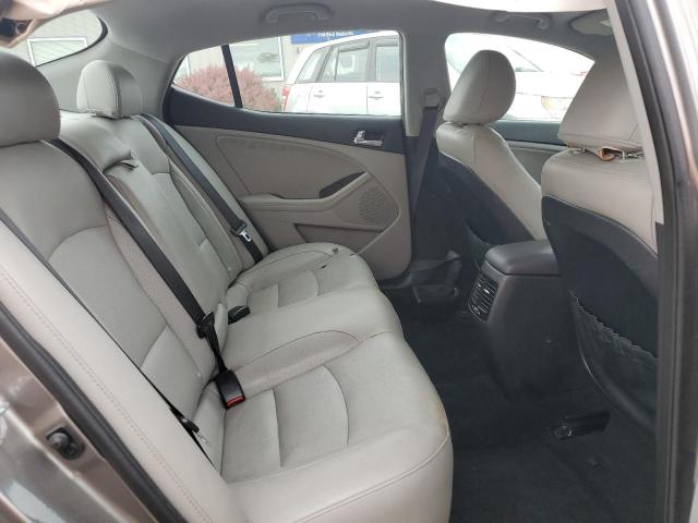 5XXGN4A77EG318013 - 2014 KIA OPTIMA EX GRAY photo 10