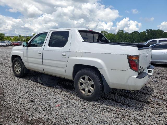 2HJYK16566H539955 - 2006 HONDA RIDGELINE RTL WHITE photo 2