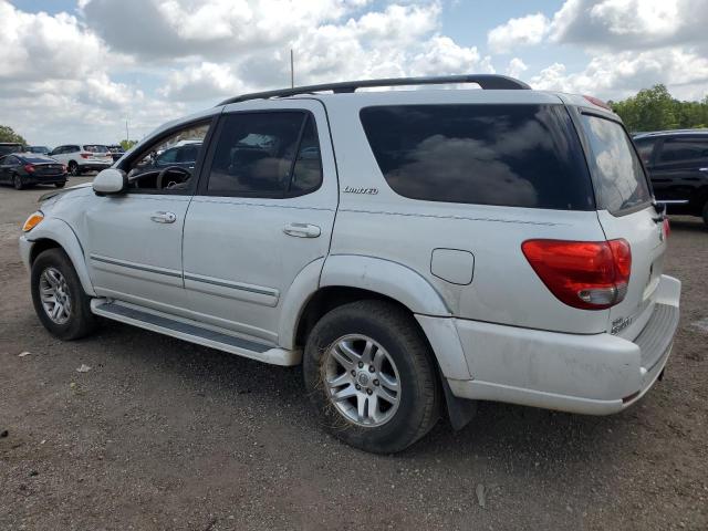 5TDZT38A96S268645 - 2006 TOYOTA SEQUOIA LIMITED WHITE photo 2