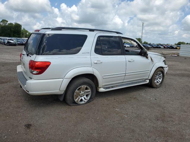 5TDZT38A96S268645 - 2006 TOYOTA SEQUOIA LIMITED WHITE photo 3