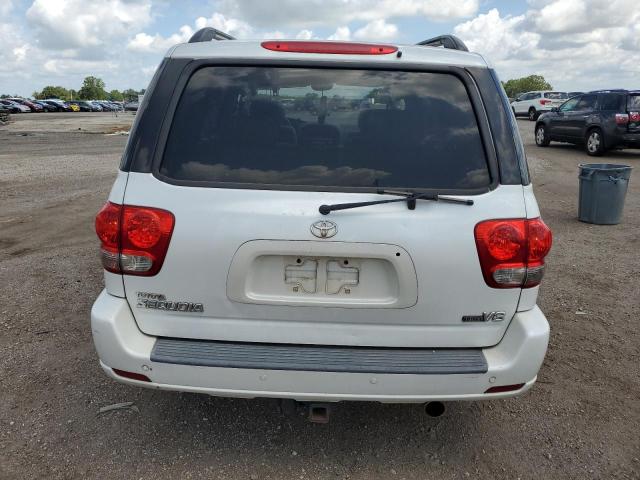 5TDZT38A96S268645 - 2006 TOYOTA SEQUOIA LIMITED WHITE photo 6