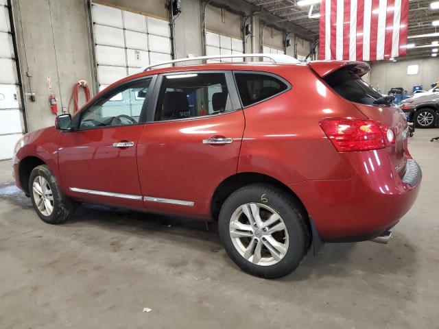 JN8AS5MV8DW125692 - 2013 NISSAN ROGUE S RED photo 2