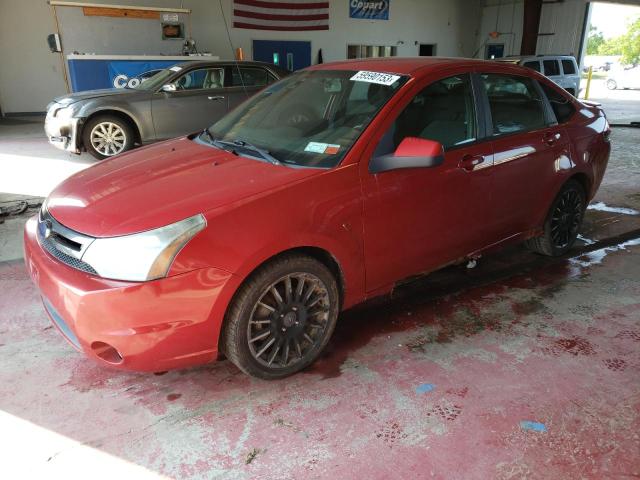 1FAHP3GN7AW104863 - 2010 FORD FOCUS SES RED photo 1