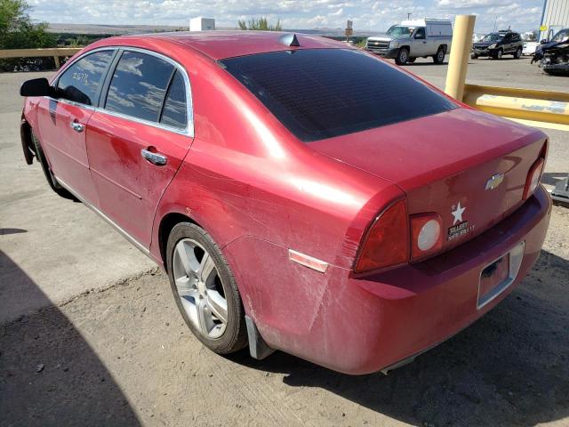 1G1ZC5E00CF240373 - 2012 CHEVROLET MALIBU 1LT წითელი ფოტო 3
