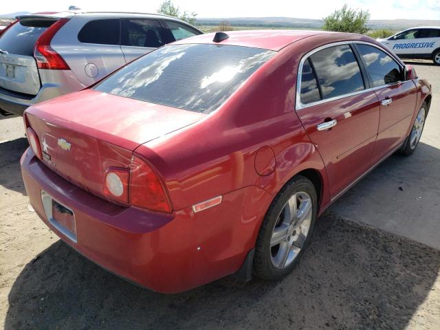 1G1ZC5E00CF240373 - 2012 CHEVROLET MALIBU 1LT წითელი ფოტო 4