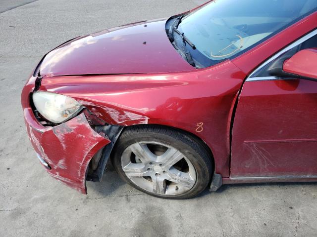 1G1ZC5E00CF240373 - 2012 CHEVROLET MALIBU 1LT წითელი ფოტო 9