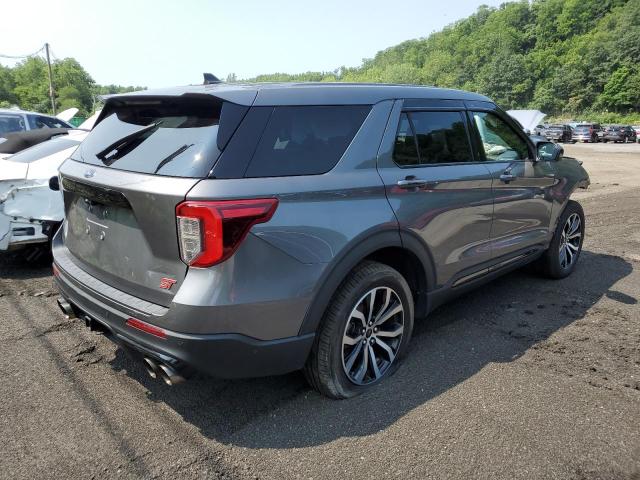 1FM5K8GC4MGA21618 - 2021 FORD EXPLORER ST GRAY photo 3