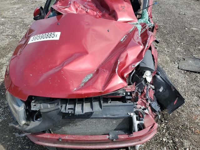 1G1PC5SB7D7198132 - 2013 CHEVROLET CRUZE LT RED photo 11