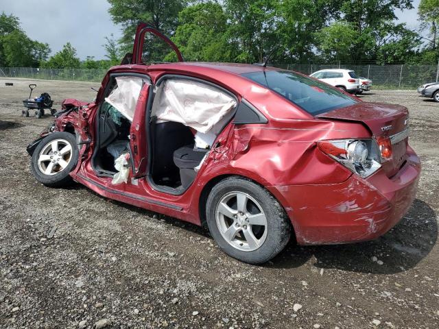 1G1PC5SB7D7198132 - 2013 CHEVROLET CRUZE LT RED photo 2