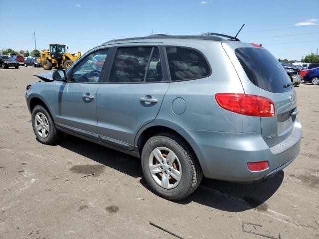 5NMSG73D59H260628 - 2009 HYUNDAI SANTA FE GLS SILVER photo 2