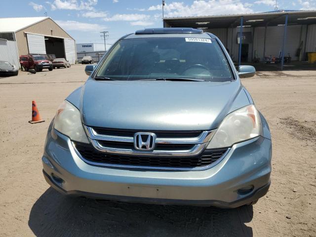 5J6RE3H71BL032897 - 2011 HONDA CR-V EXL BLUE photo 5