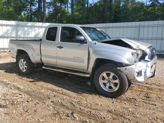 5TFTU4GN3CX013914 - 2012 TOYOTA TACOMA PRERUNNER ACCESS CAB SILVER photo 4