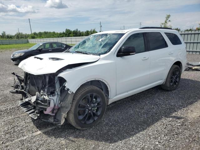 1C4RDJDGXNC223970 - 2022 DODGE DURANGO GT WHITE photo 1