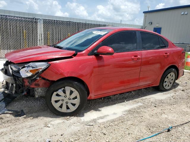 3KPA24ABXKE242312 - 2019 KIA RIO S RED photo 1