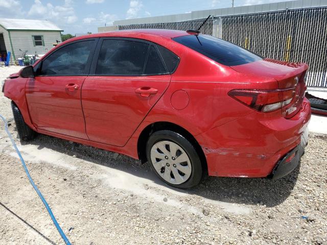 3KPA24ABXKE242312 - 2019 KIA RIO S RED photo 2