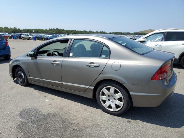 2HGFA16548H304098 - 2008 HONDA CIVIC LX GRAY photo 2