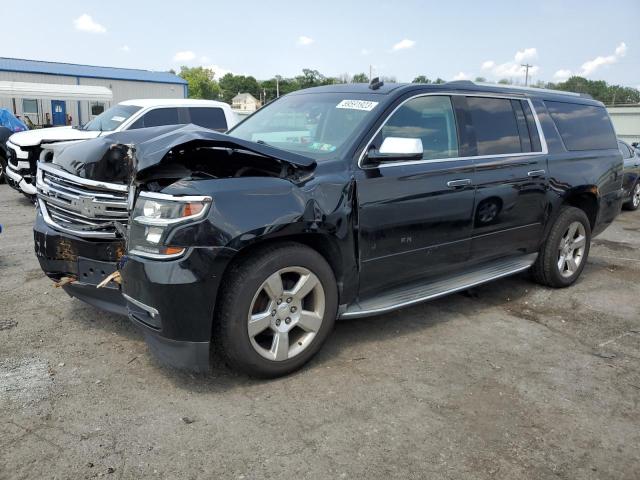 1GNSKKKC1FR274454 - 2015 CHEVROLET SUBURBAN K1500 LTZ BLACK photo 1