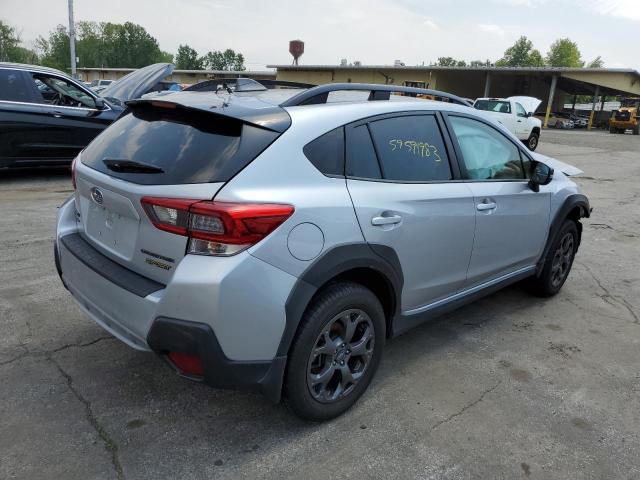 JF2GTHRC0MH361500 - 2021 SUBARU CROSSTREK SPORT SILVER photo 3