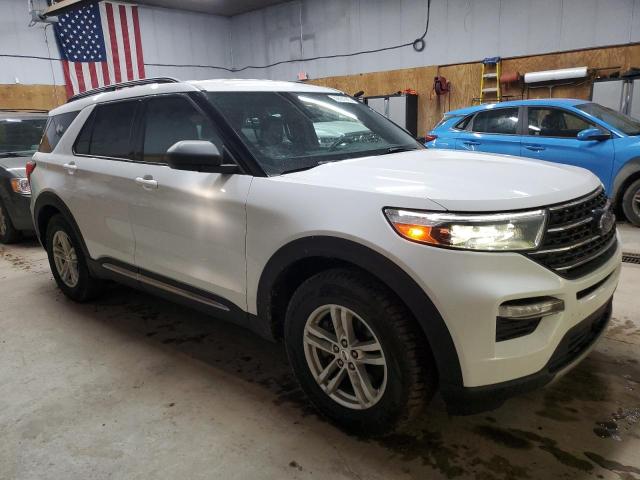 1FMSK8DHXLGB10790 - 2020 FORD EXPLORER XLT 白色 照片 4