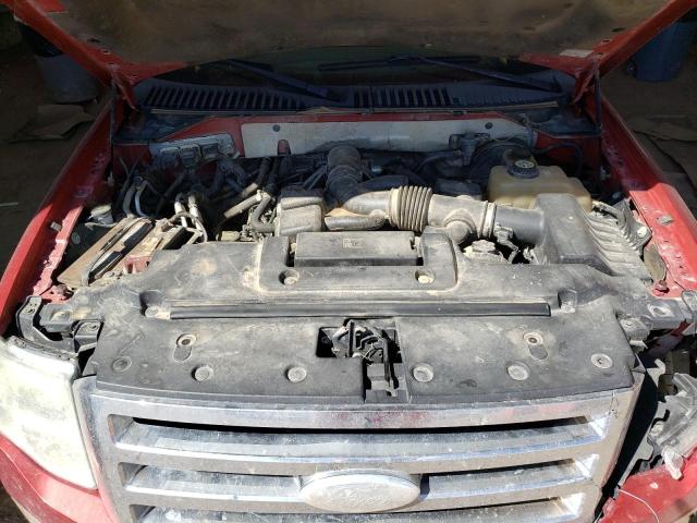 1FMFK18548LA72108 - 2008 FORD EXPEDITION EL EDDIE BAUER RED photo 12