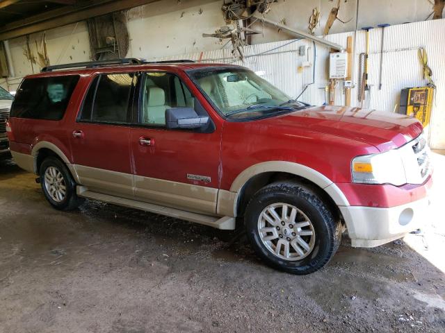 1FMFK18548LA72108 - 2008 FORD EXPEDITION EL EDDIE BAUER RED photo 4