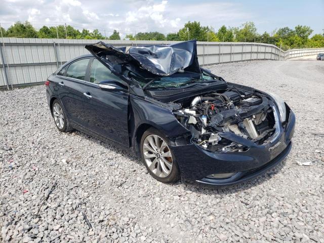 5NPEC4AB5CH389732 - 2012 HYUNDAI SONATA SE BLUE photo 4