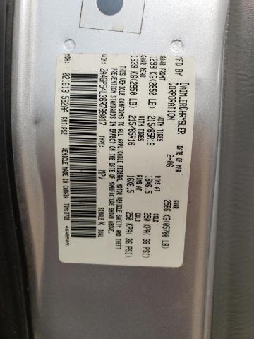 2A4GP54L36R799017 - 2006 CHRYSLER TOWN & COU TOURING 银色 照片 13