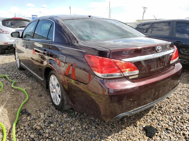 4T1BK3DB6BU376578 - 2011 TOYOTA AVALON BASE 栗色 照片 3
