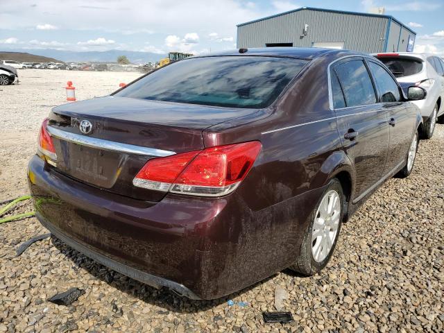 4T1BK3DB6BU376578 - 2011 TOYOTA AVALON BASE 栗色 照片 4