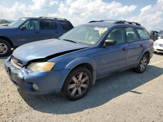 4S4BP61C177324006 - 2007 SUBARU LEGACY OUTBACK 2.5I BLUE photo 1