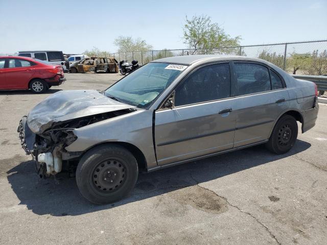 2HGES16315H577339 - 2005 HONDA CIVIC DX VP ნაცრისფერი ფოტო 1