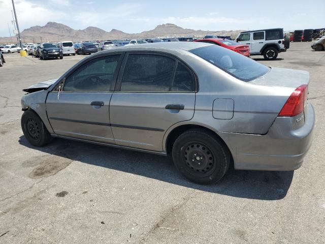 2HGES16315H577339 - 2005 HONDA CIVIC DX VP ნაცრისფერი ფოტო 2