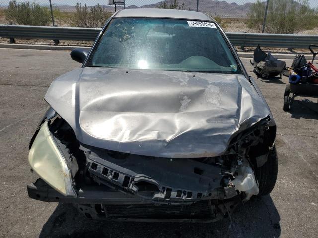 2HGES16315H577339 - 2005 HONDA CIVIC DX VP ნაცრისფერი ფოტო 5