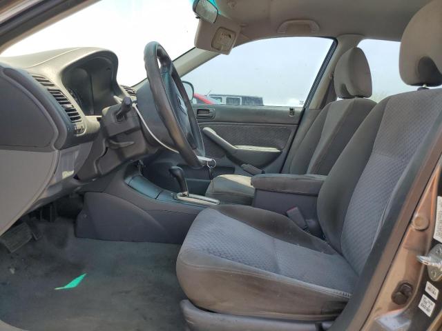 2HGES16315H577339 - 2005 HONDA CIVIC DX VP ნაცრისფერი ფოტო 7