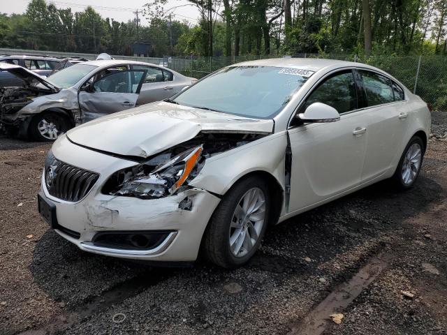 2G4GN5EX8F9292882 - 2015 BUICK REGAL PREMIUM WHITE photo 1