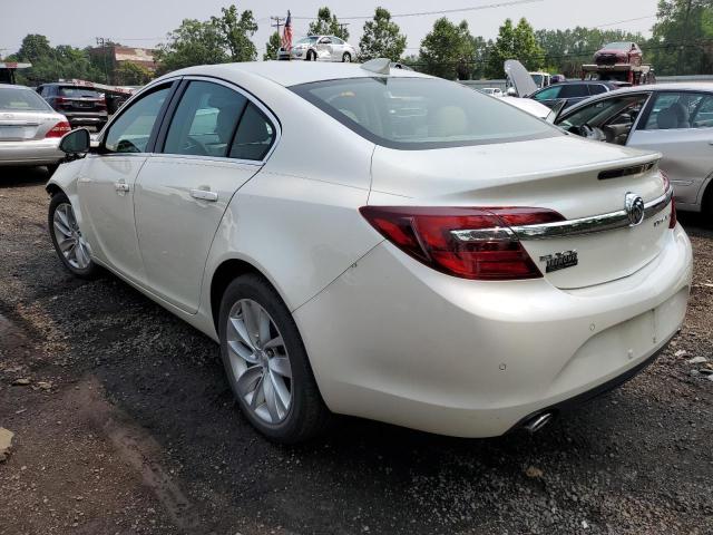 2G4GN5EX8F9292882 - 2015 BUICK REGAL PREMIUM WHITE photo 2