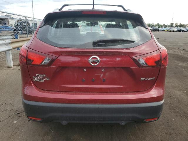 JN1BJ1CR1KW346406 - 2019 NISSAN ROGUE SPOR S RED photo 6