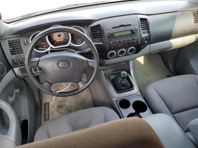 5TETX62NX8Z507519 - 2008 TOYOTA TACOMA PRERUNNER ACCESS CAB SILVER photo 8