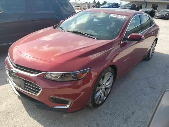 1G1ZH5SX0HF221378 - 2017 CHEVROLET MALIBU PREMIER RED photo 1