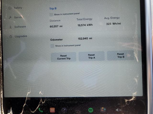 5YJSA1E20FF112183 - 2015 TESLA MODEL S Boz foto 9