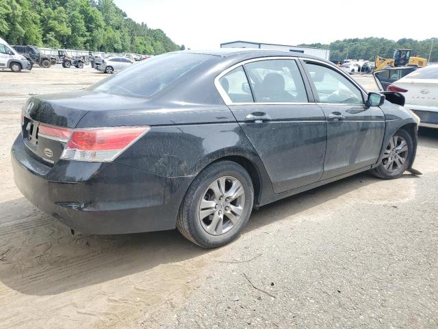 1HGCP2F64CA124577 - 2012 HONDA ACCORD SE BLACK photo 3